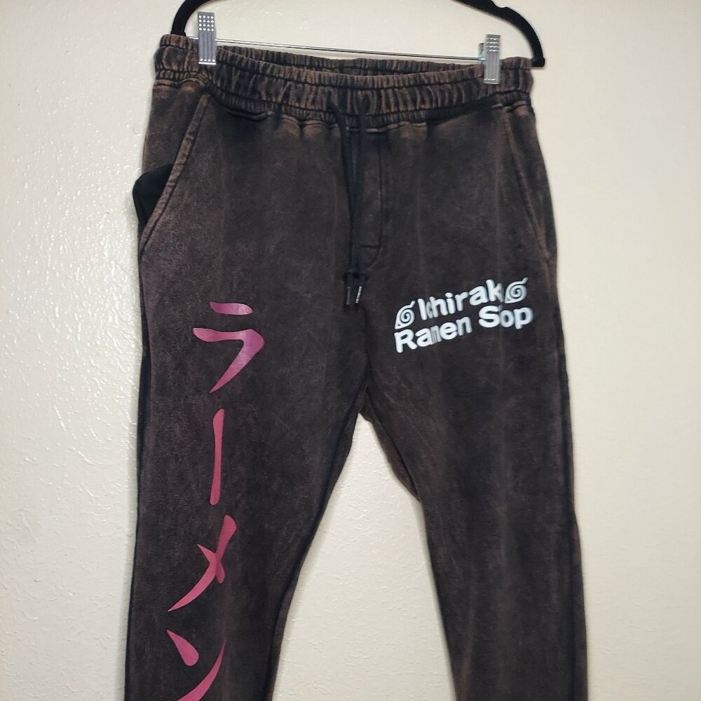 USED like new pants unisex color brown  L